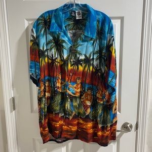 Hula Dancers Hawaiian Shirt